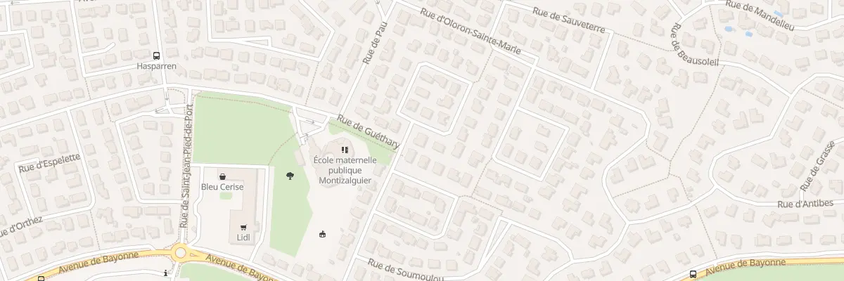 Plan du 16 Rue de Tarbes à L’Union