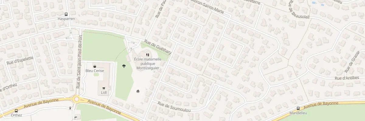 Plan du 26 Rue d’Arudy à L’Union