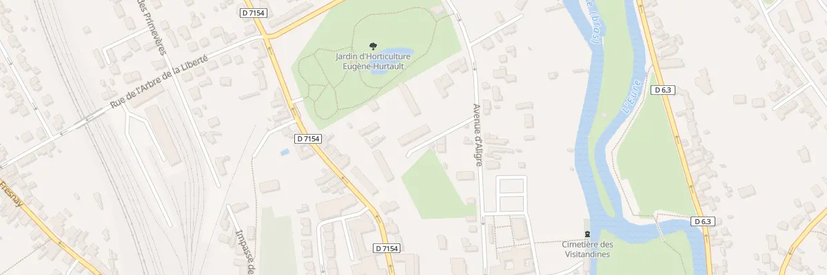 Plan du 20 Rue du Bourgneuf à Chartres