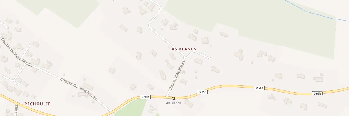 Plan du 13 Che d’As Blanc à Rebigue