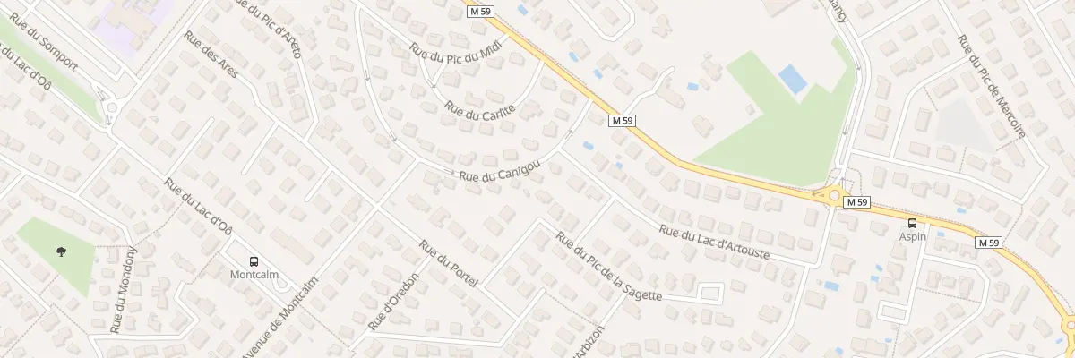 Plan du 30 Rue du Canigou à L’Union