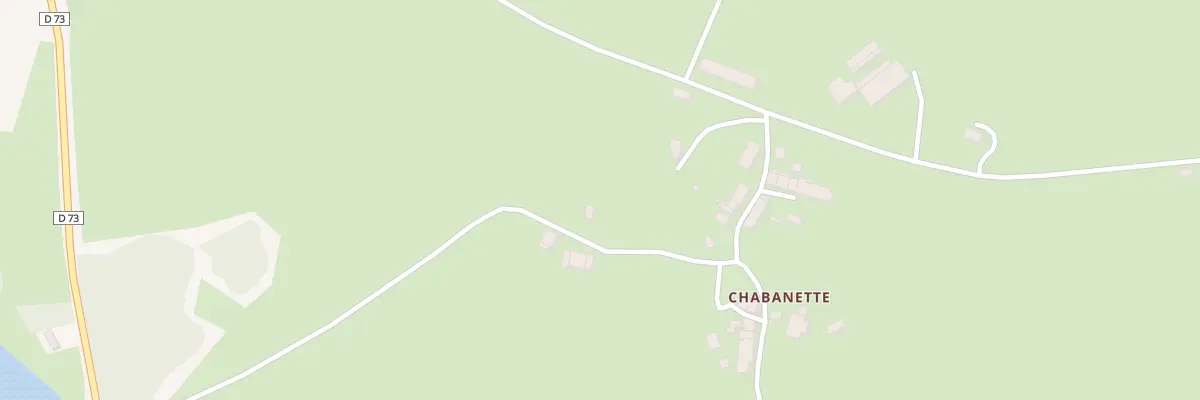 Plan du 6 Chabanette à Fursac