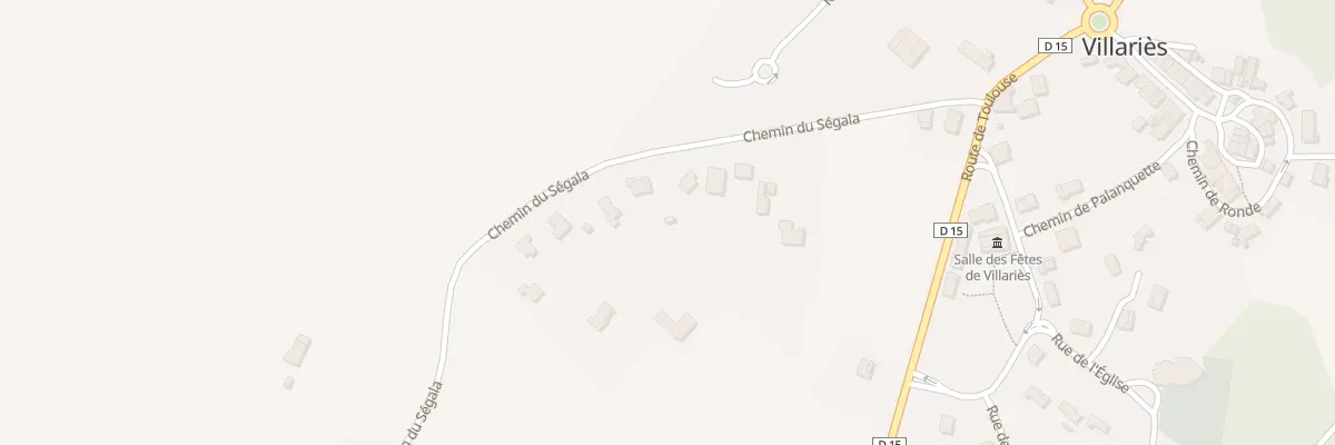 Plan du 107 Lobit à Villariès