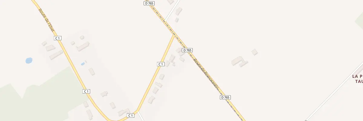 Plan du 60 Rte de Romorantin à Cheverny