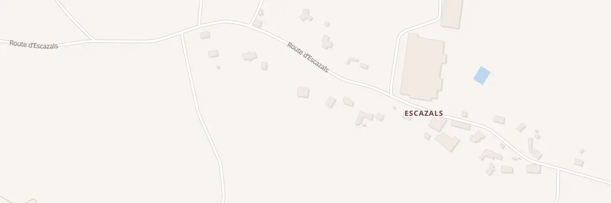 Plan du 785 Rte d’Escazals à Fontanes