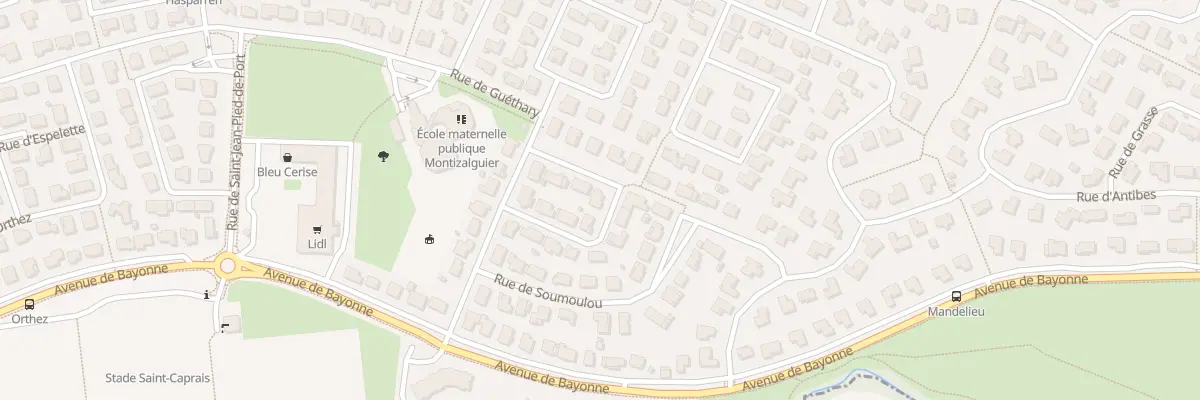 Plan du 9 Rue d’Arudy à L’Union