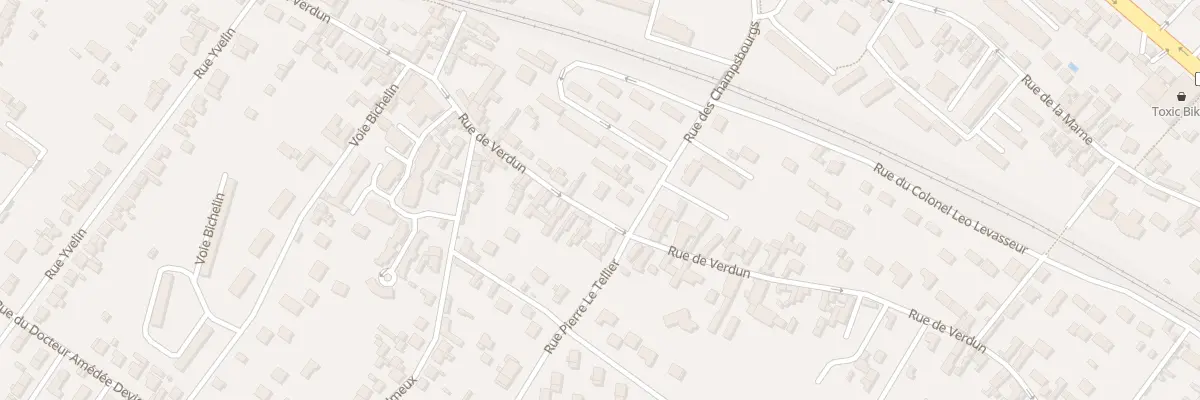 Plan du 104 Rue de Verdun à Vernon