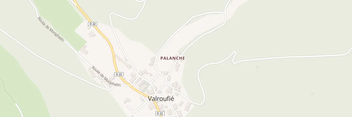 Plan du 69 Chem de Palanche-Valroufie à Bellefont-La Rauze