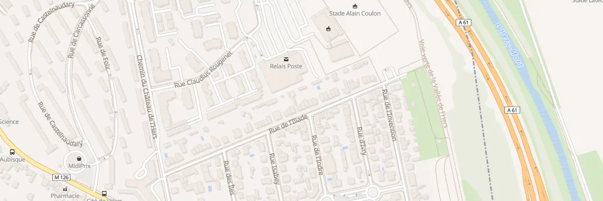 Plan du 53 Rue de l’Iliade à Toulouse
