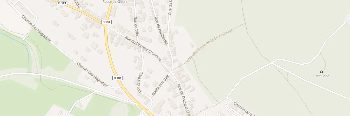 Plan du 8 Rue du Mont Roberge à Vernon