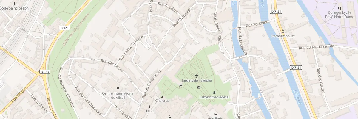 Plan du 2 Imp de la Moutonnerie à Chartres