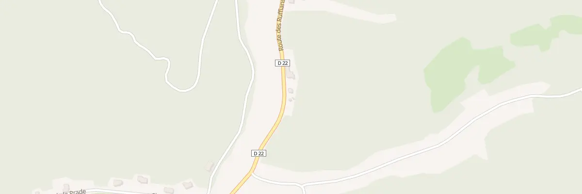 Plan du 146 Rte des Ruffians à Bellefont-La Rauze