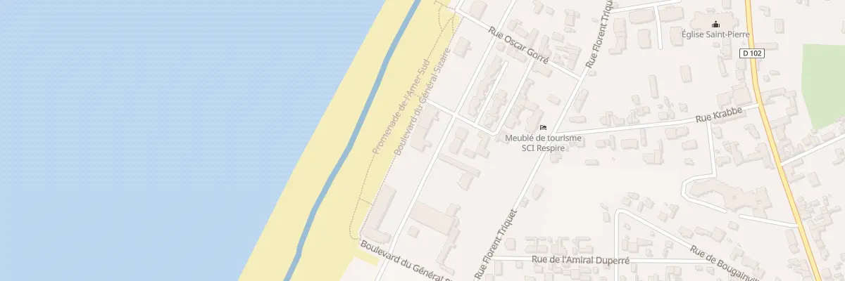 Plan du 774 Rue du Maréchal Joffre à Cayeux-sur-Mer