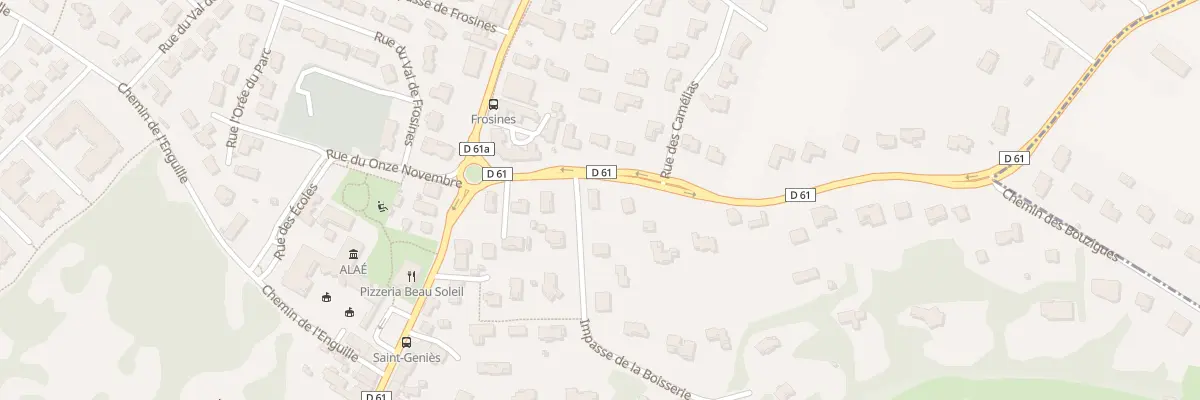 Plan du 16 Imp de la Boisserie à Saint-Geniès-Bellevue