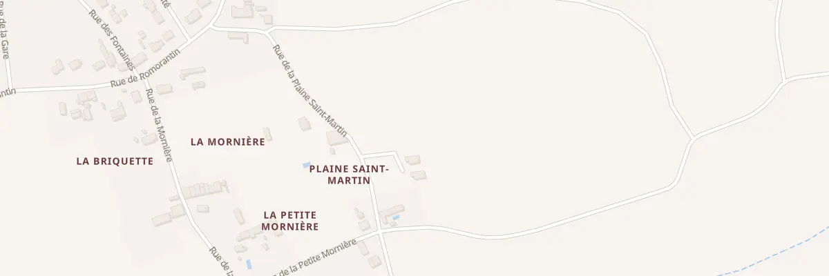 Plan du 236B Rue de la Plaine Saint Martin à Chémery