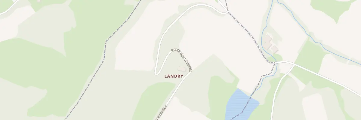 Plan du 4 Landry à Saint-Michel