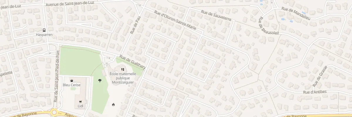 Plan du 45 Rue de Tarbes à L’Union