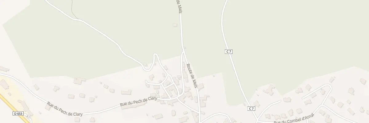Plan du 415 Rte de Mels à Lamagdelaine