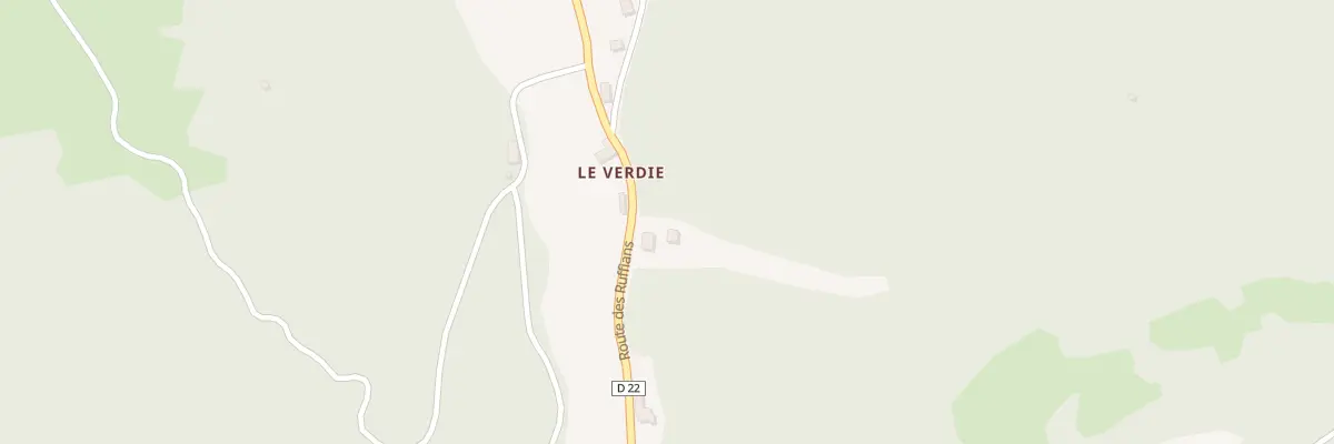 Plan du 334 Rte des Ruffians-Valroufie à Bellefont-La Rauze