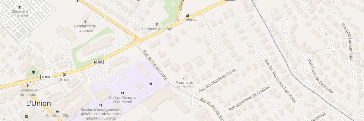 Plan du 5B Rue du Puy de Sancy à L’Union