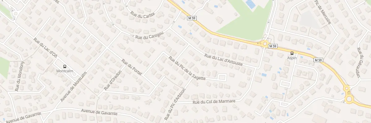 Plan du 2 Rue du Pic d’Orhy à L’Union