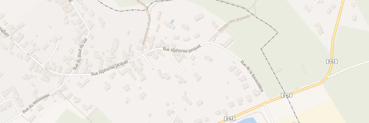 Plan du 20 Rue Alphonse Jacquet à Lèves