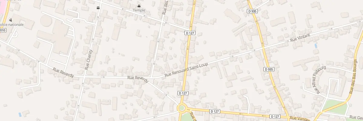 Plan du 28 Rue des Vieux Capucins à Chartres