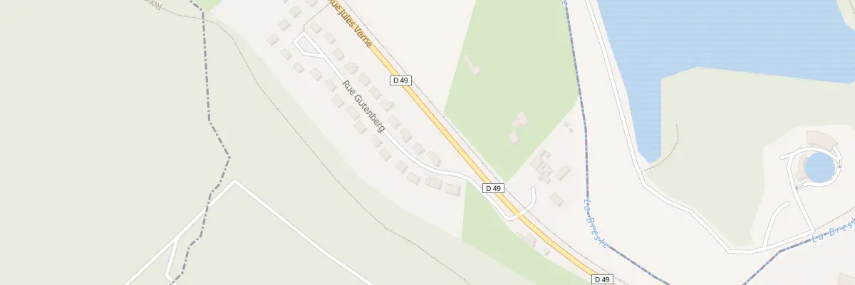 Plan du 4 Rue Gutenberg à Incheville