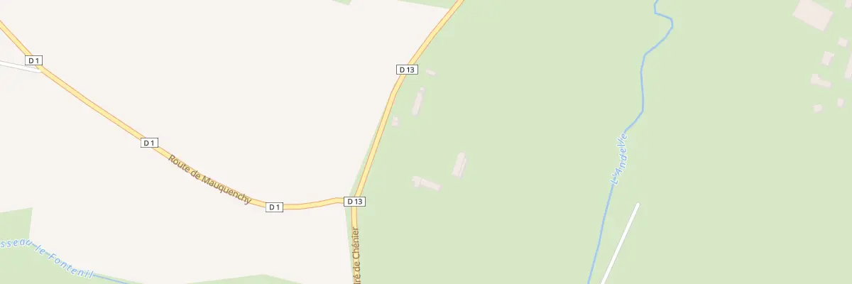 Plan du 1056 Rue Andre de Chenier à Rouvray-Catillon