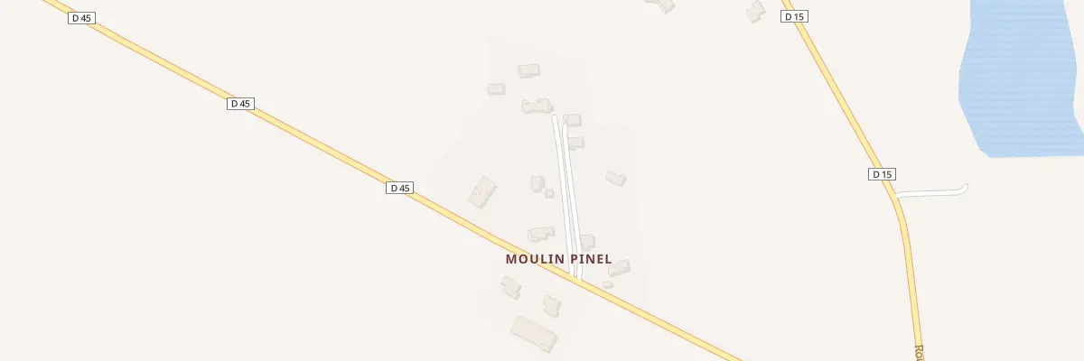 Plan du 121 Moulin Pinel à Villariès