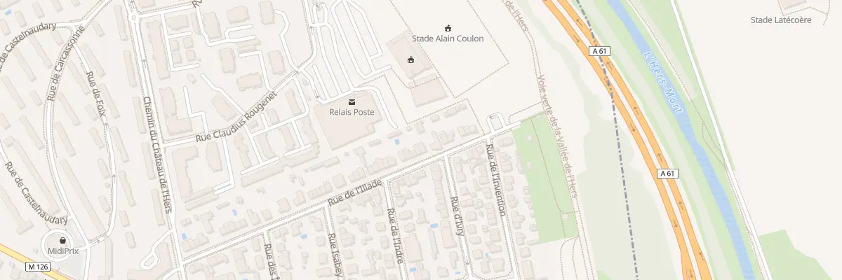 Plan du 69 Rue de l’Iliade à Toulouse