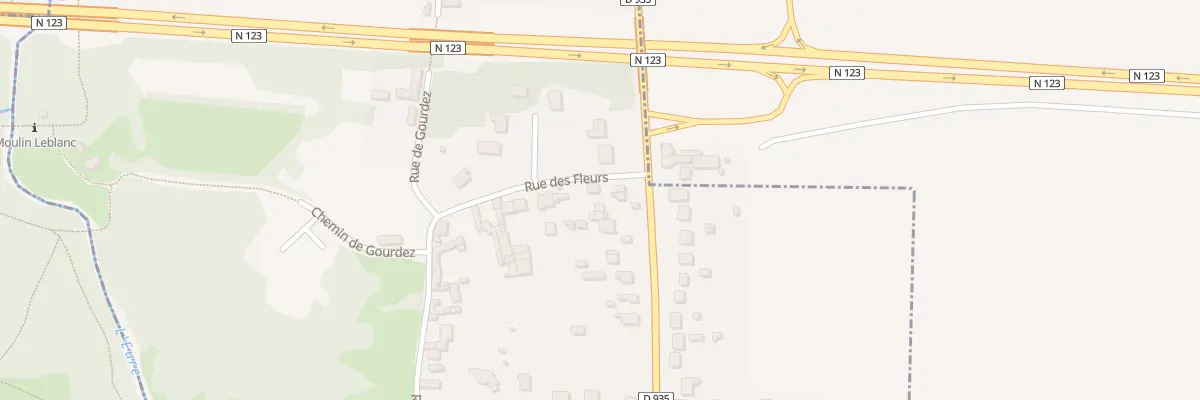 Plan du 169 Rue de Chartres à Morancez