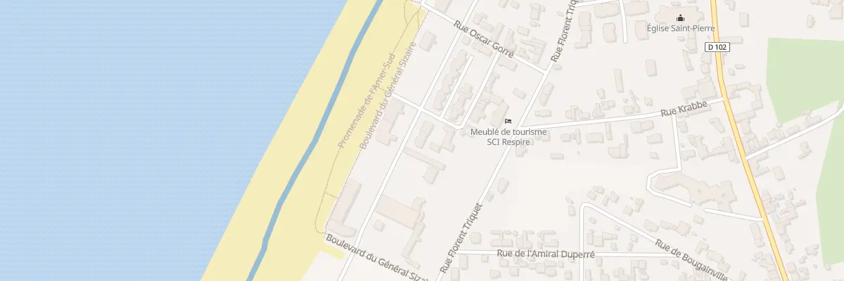 Plan du 111 Rue du Maréchal Joffre à Cayeux-sur-Mer