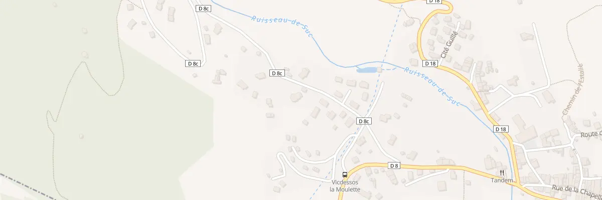 Plan du 11 Rte de la Moulette à Val-de-Sos