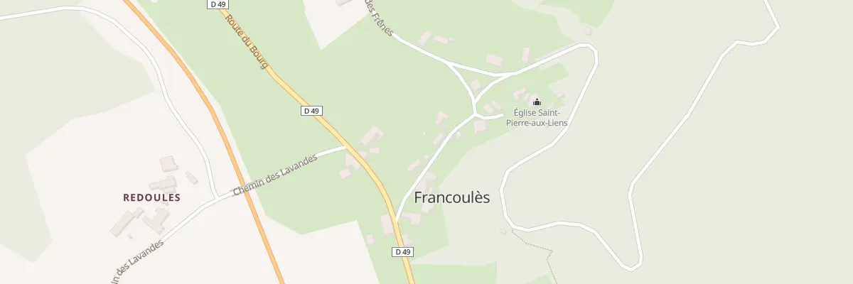 Plan du 5108 Le Bourg à Francoulès