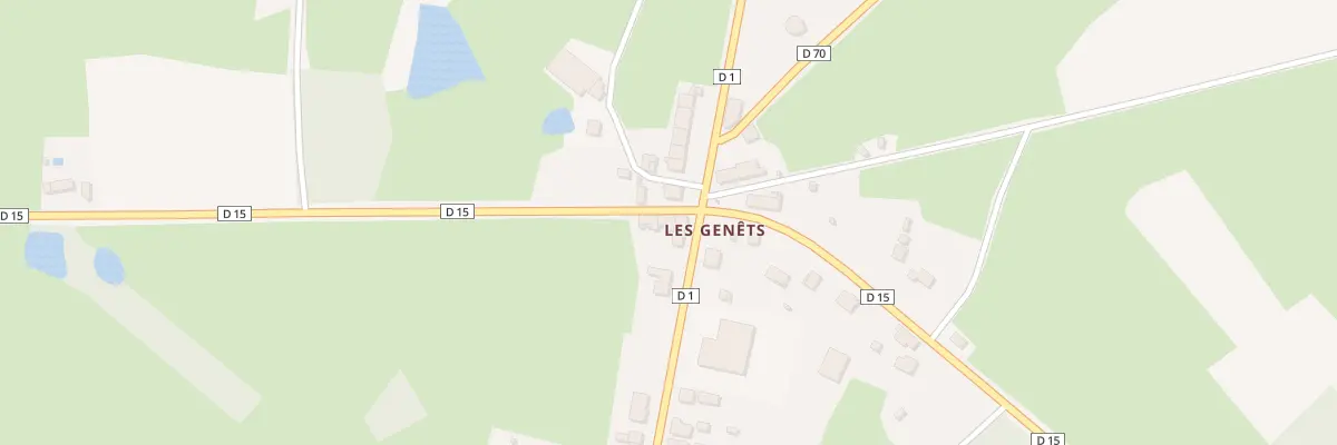 Plan du 32 Les Genets à Azerables