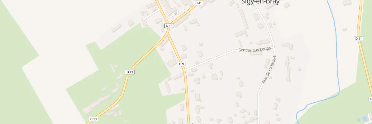 Plan du 91 Rue de Launay à Sigy-en-Bray