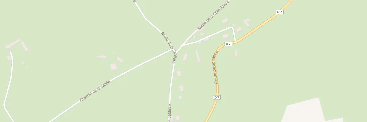 Plan du 1177 Rte de la Côte Pavée à Saint-Saire