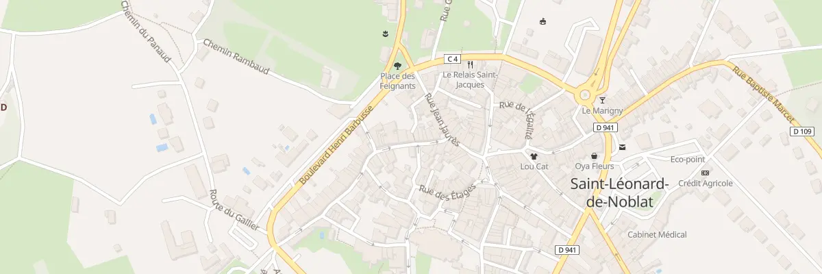 Plan du 49 Rue Georges Perin à Saint-Léonard-de-Noblat