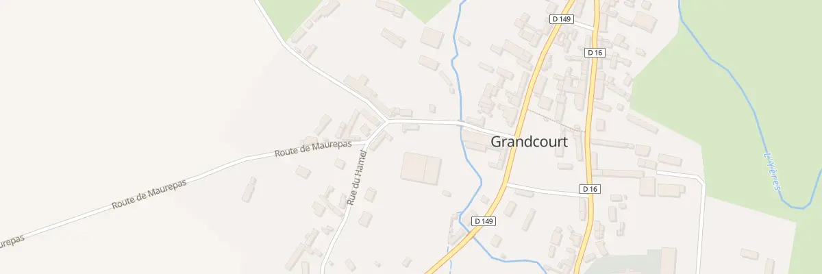 Plan du 5088 Le Hamel à Grandcourt