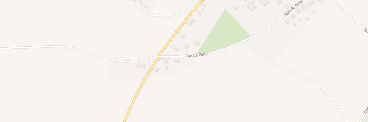Plan du 2 Rue de Paris à Guainville