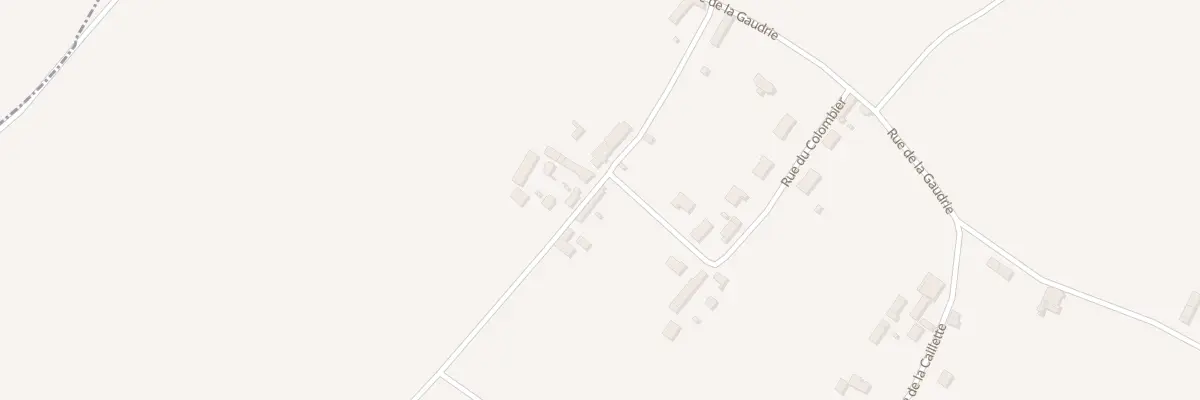 Plan du 16 Rue du Colombier à Châtillon-sur-Cher