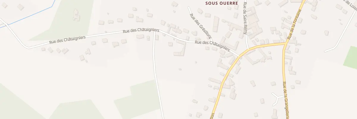 Plan du 7 Rue des Chataigniers à Ouerre