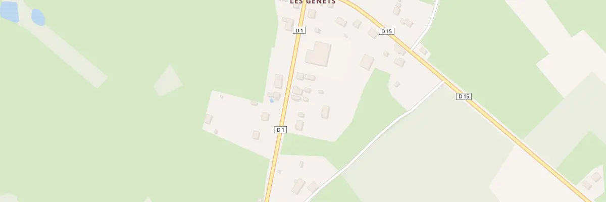 Plan du 45 Les Genets à Azerables