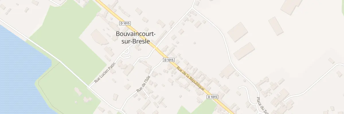 Plan du 101 Rue de la République à Bouvaincourt-sur-Bresle