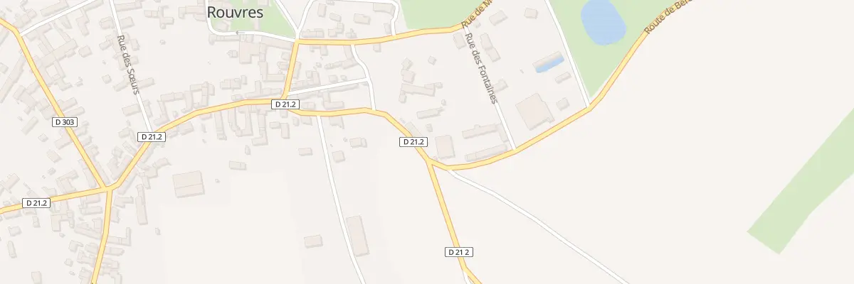 Plan du 37 Rte de Houdan à Rouvres