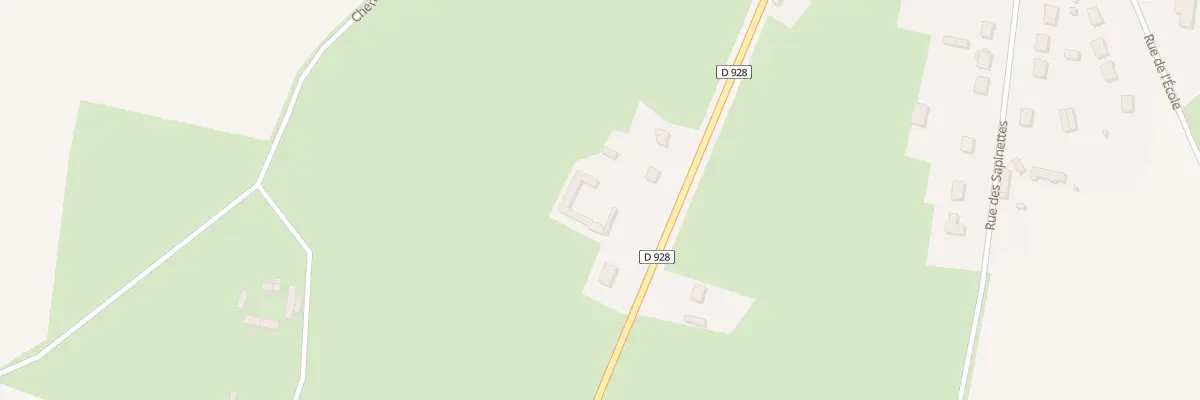 Plan du 5034 Le Bourg à Ménonval