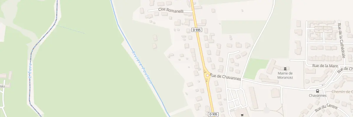 Plan du 109 Rue de Chartres à Morancez