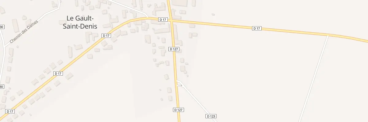 Plan du 250 Le Bassin au Gault-Saint-Denis