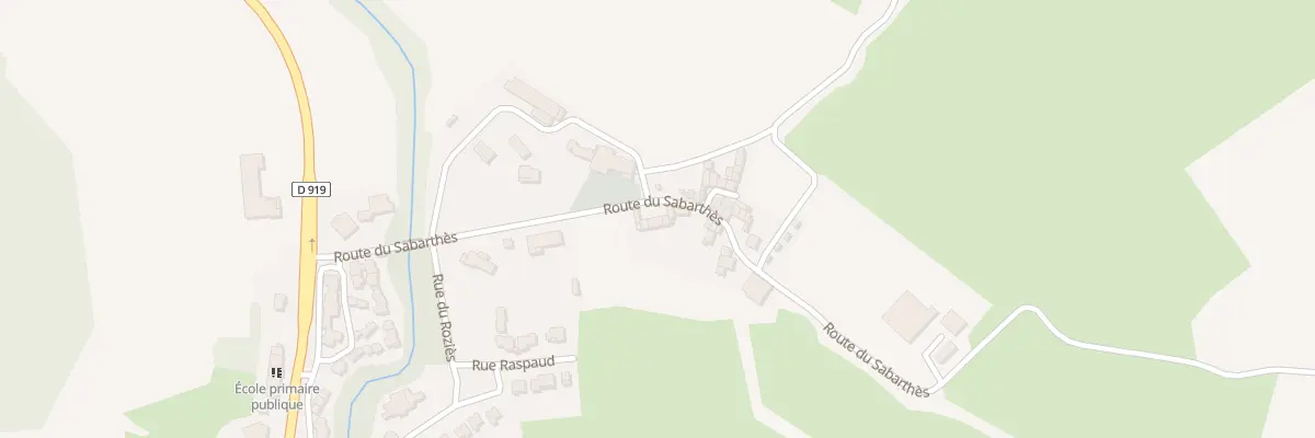 Plan du 43 Sabarthes Hameau à Montégut-Plantaurel